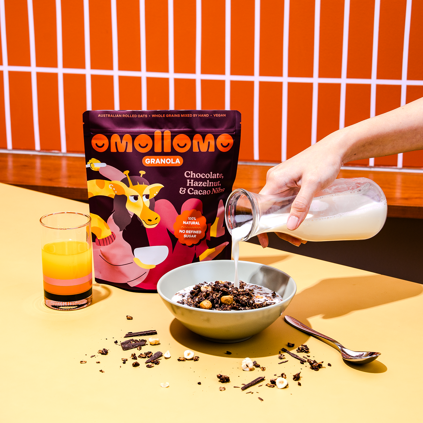 Chocolate, Hazelnut, & Cacao Nibs Granola