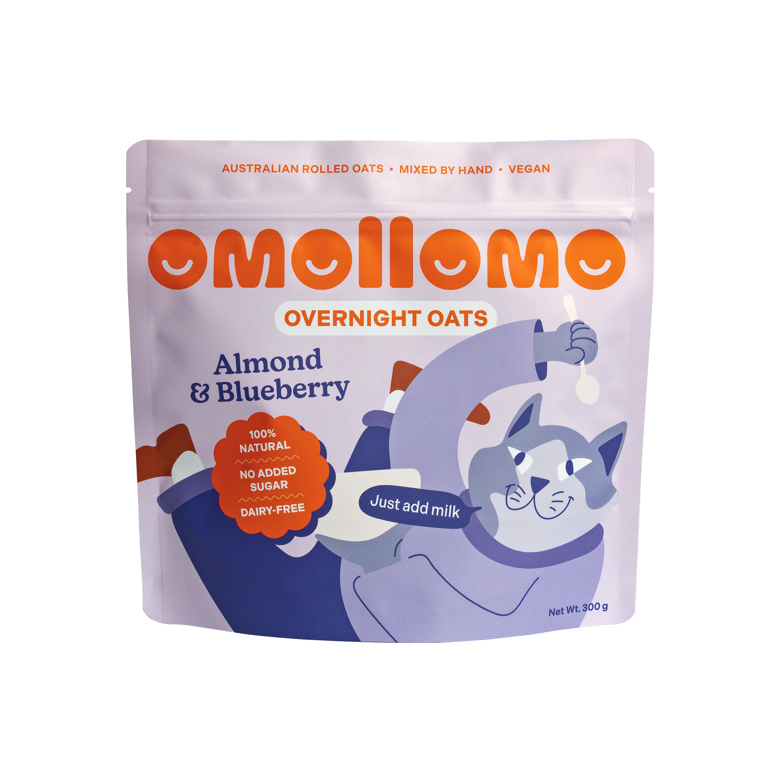 Almond & Blueberry Overnight Oats