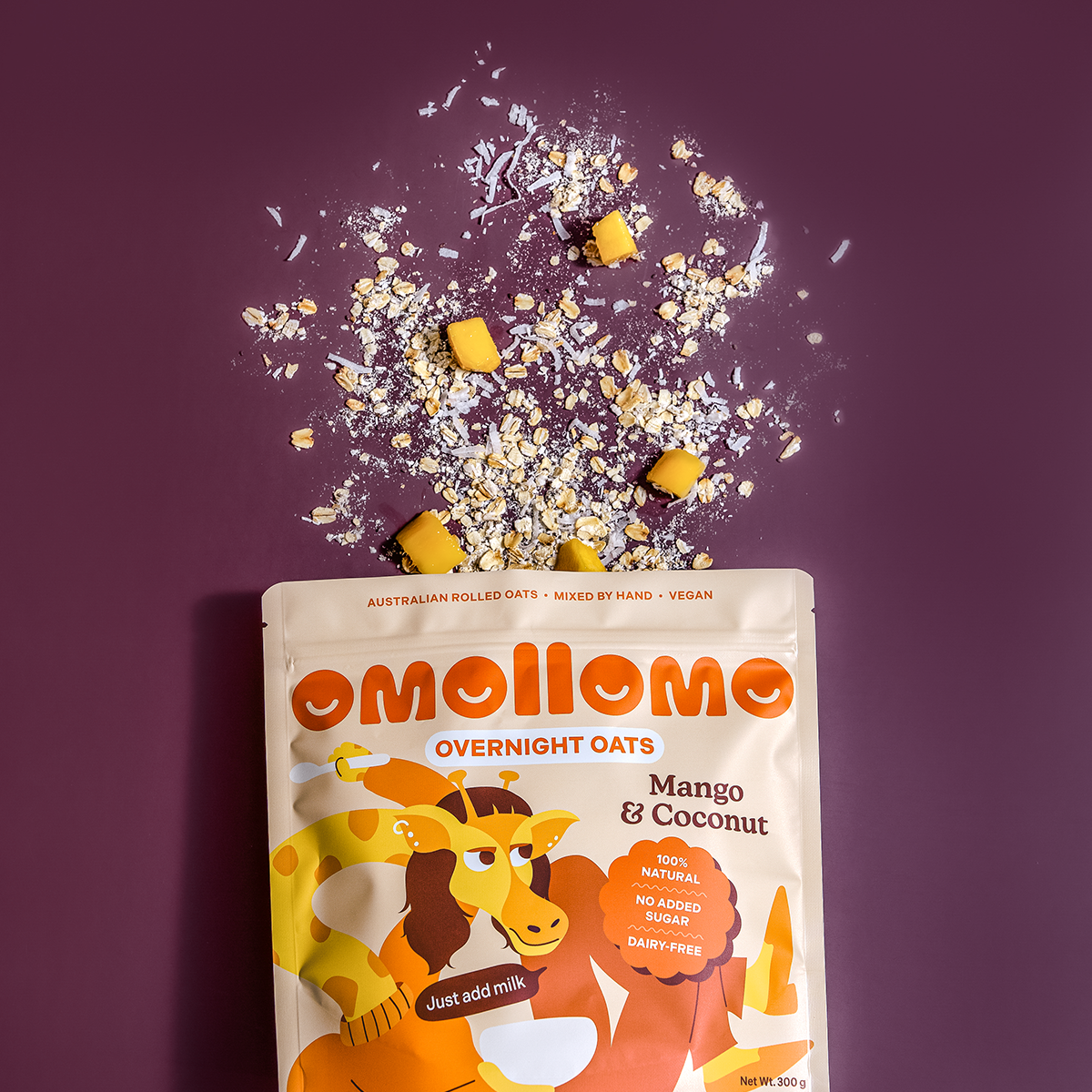 Mango & Coconut Overnight Oats