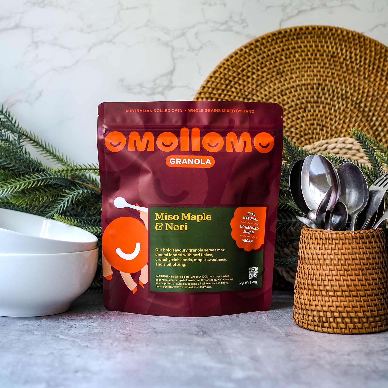 Miso Maple & Nori Granola