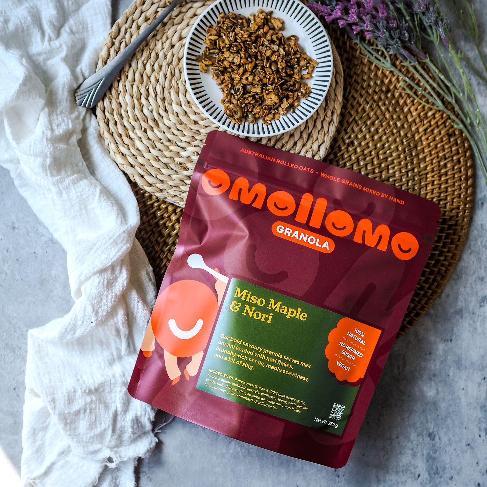 Miso Maple & Nori Granola