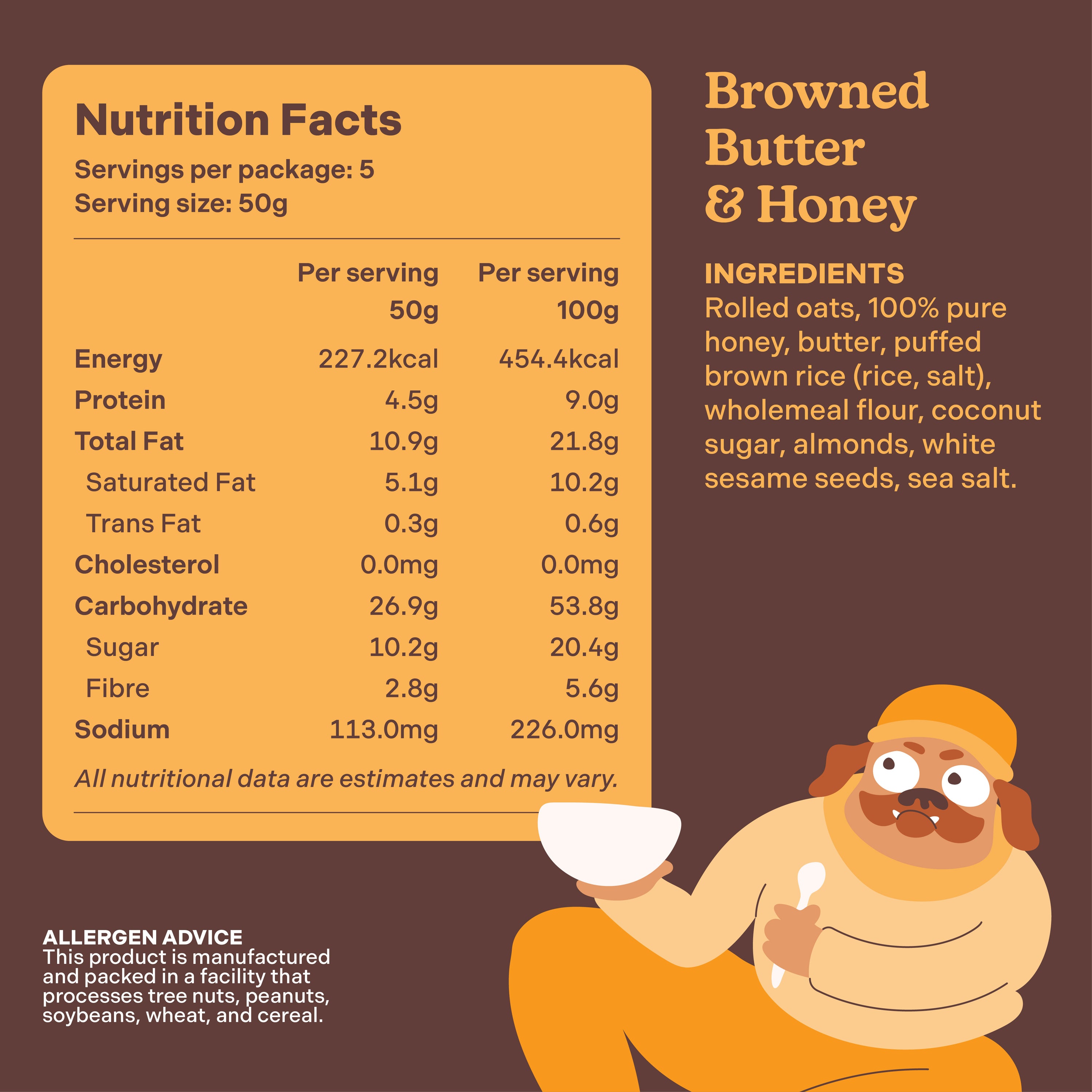 Browned Butter & Honey Granola